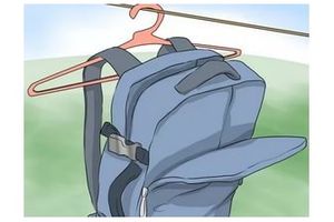 Как стирать рюкзак