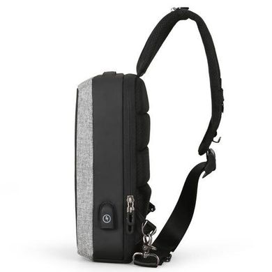 Рюкзак с одной лямкой Mark Ryden MiniCase MR7011 Contrast MARK RYDEN черно-серый