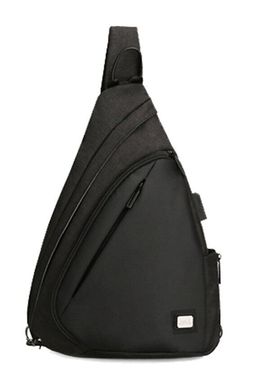 Рюкзак с одной лямкой Mark Ryden Space MR6847 Black  Чорний
