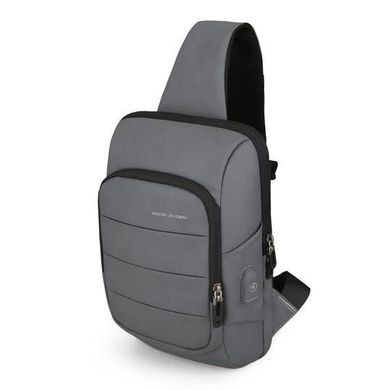 Рюкзак з однією лямкою Mark Ryden Miniturtle MRK9084 Grey  сірий