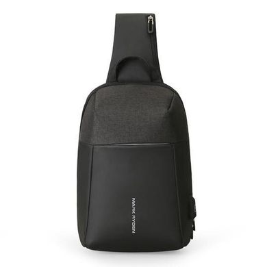 Рюкзак с одной лямкой Mark Ryden MiniPanzer MR7000 Black MARK RYDEN Черный