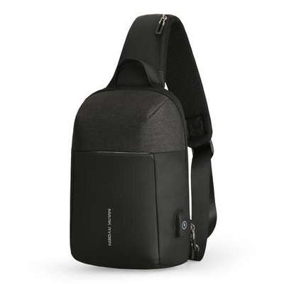 Рюкзак с одной лямкой Mark Ryden MiniPanzer MR7000 Black  Чорний